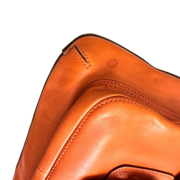 Coach vintage y2k F13356 RARE bleaker XL hobo bag orange rust burnt sienna - Picture 5 of 16